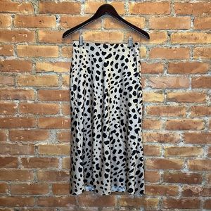Essue + Leopard Slip Skirt + Small
